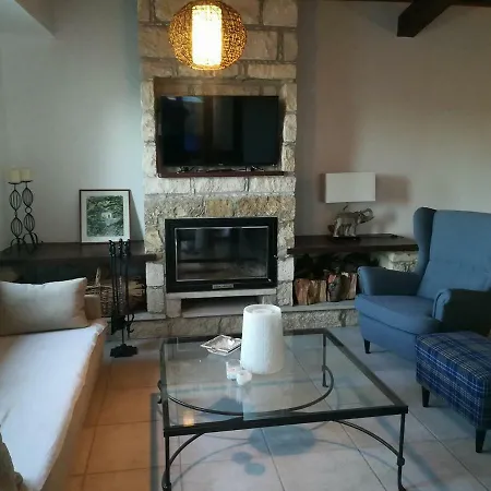 Luxurious Wood 'n' Stone House